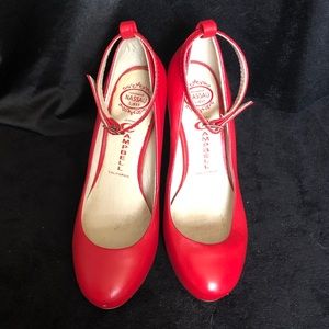 Jeffery Campbell❤️Leather Adelaide Wedge👠